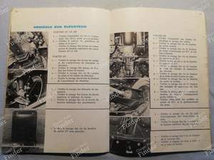 Garantiehandbuch - Limousine & Coupé - SIMCA 900 / Simc'4 / 1000 / 1005 / 1006 / 1118 /Abarth 1150 - 2.070.035 / 526539- thumb-3