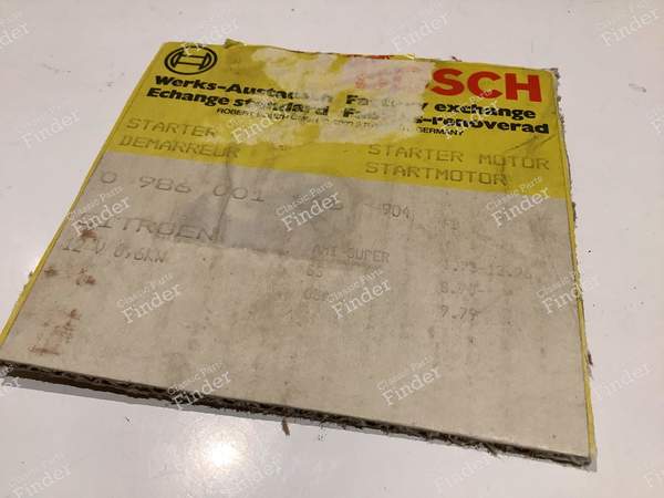 Anlasser PARIS-RHONE D8E103 - CITROËN Ami 8 / Super - D8E103- 6