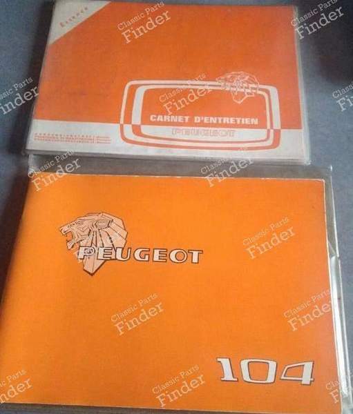 Handbuch - PEUGEOT 104 / 104 Z - 0