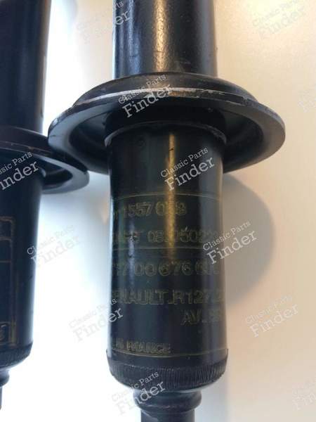 Pair of front shock absorbers - RENAULT 20 / 30 (R20 / R30) - 7700586961- 2
