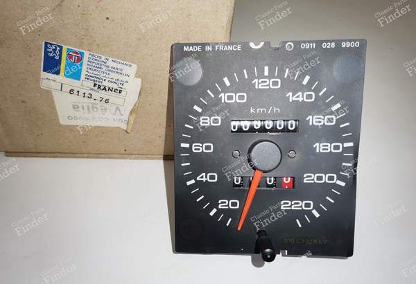 Speedometer - GTI version - PEUGEOT 205 - 6113.76 / 09110289900