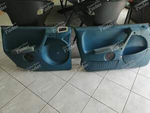 Set of 4 blue interior door panels/trim pieces for the Citroën CX Series 1 for CITROËN CX