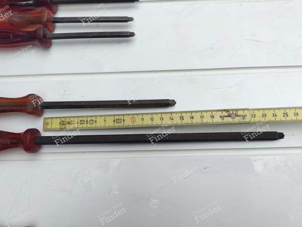 Schraubendreher Facom "Typ AL" und gleichwertige Schraubendreher für TACL-Schrauben - RENAULT 8 / 10 (R8 / R10) - AL1 à AL4- 2