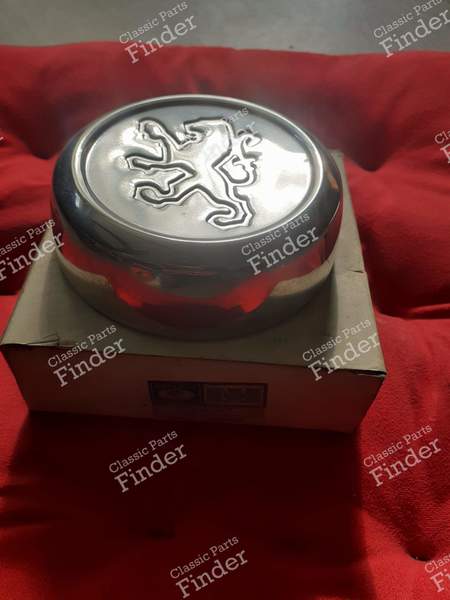 Stainless steel wheel hub caps - PEUGEOT 604 - 5415.40- 0