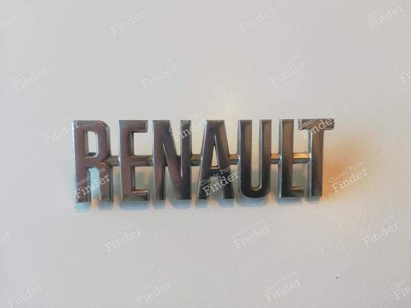 Monogramme - RENAULT 4 / 3 / F (R4) - 0