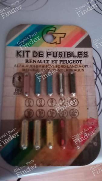 Boite d'ampoules d'origine + fusibles - Multimarques - PEUGEOT 104 / 104 Z - 27017- 3