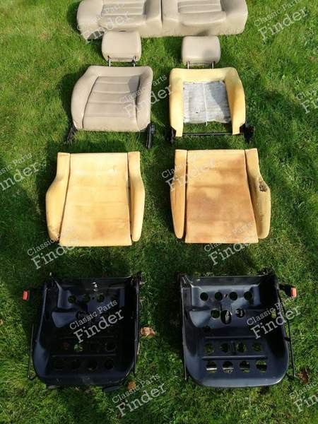 Height-adjustable front seats + Golf Cabriolet bench seat - VOLKSWAGEN (VW) Golf I / Rabbit / Cabriolet / Caddy / Jetta - 165881105H (?) / 155881045A- 1