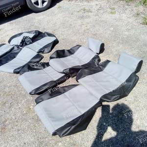 Schutzhüllen aus Kunstleder - Golf Cabriolet - VOLKSWAGEN (VW) Golf I / Rabbit / Caddy / Jetta - thumb-6