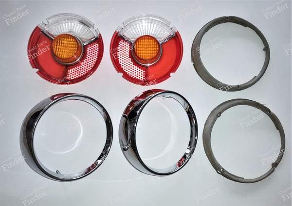 2 Rückleuchten zu BMW 02 - BMW 1502 / 1602 / 1802 / 2002 / Touring (02-Serie) - BS 2515- 0