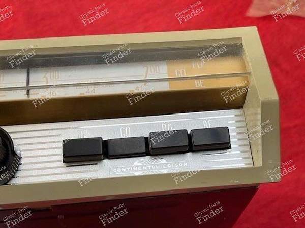 Genuine car radio - CITROËN DS / ID - Radioën S191- 5