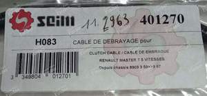 Câble de débrayage ajustage manuel - RENAULT Master - 401270- thumb-3