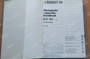 Reparaturhandbuch – M.R. 184 - RENAULT 14 (R14) - 7701440249- thumb-1