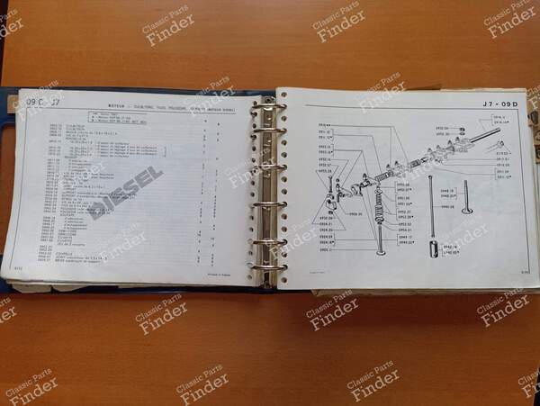Spare Parts Catalog - PEUGEOT J7 - 2