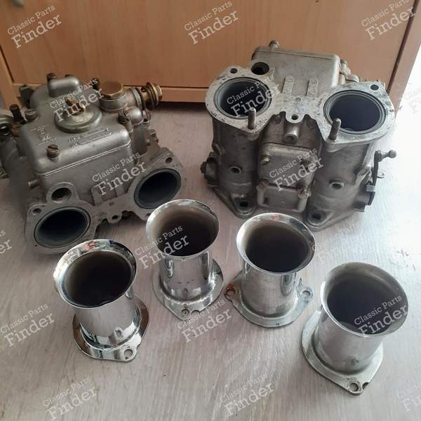 Kit 2 carburetors for Alfa, Renault, Peugeot, Simca... - PEUGEOT 205 - 40DCOE24- 0