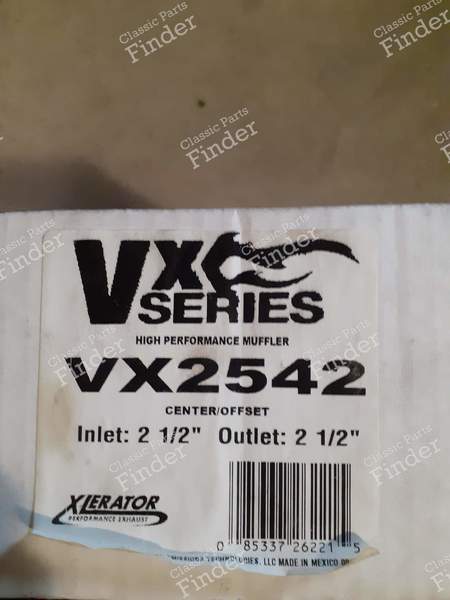 Silencieux AP Exhaust Xlerator Performance - FORD Mustang II - VX2542- 2