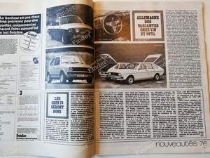 L'auto-journal - #16 (15 septembre 1975) - SIMCA-CHRYSLER-TALBOT 1100 / 1204 / VF - N°16- thumb-3