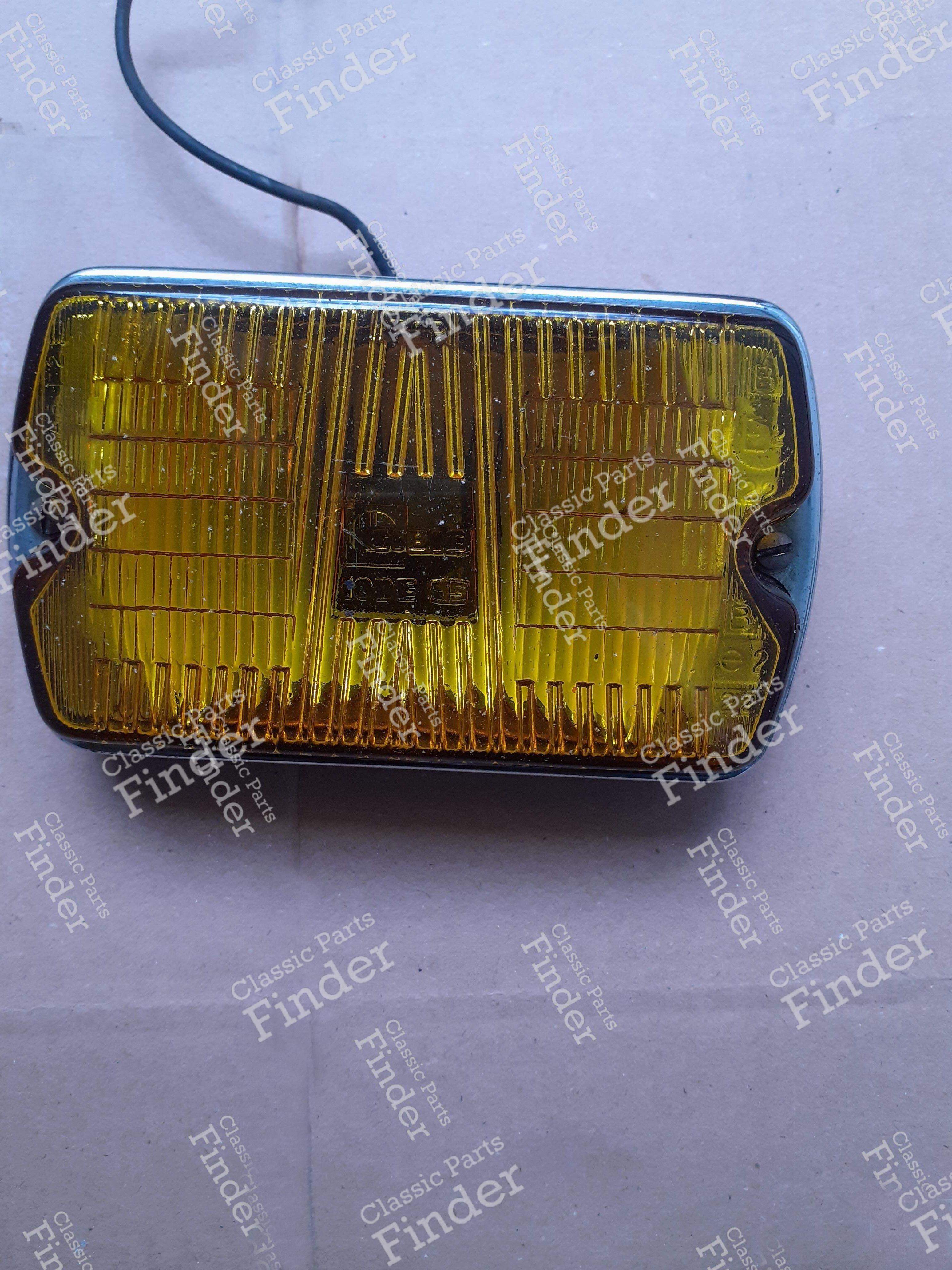 Cibié 35 yellow fog lamp - RENAULT 16 (R16) - Ref. 35 / 445078