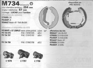 Kit freins arriere - RENAULT Trafic - KT2414- thumb-5