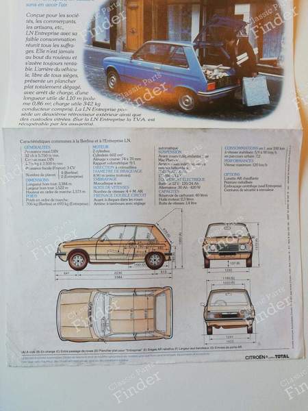 LN sales brochure - CITROËN LN / LNA - 3.77- 3