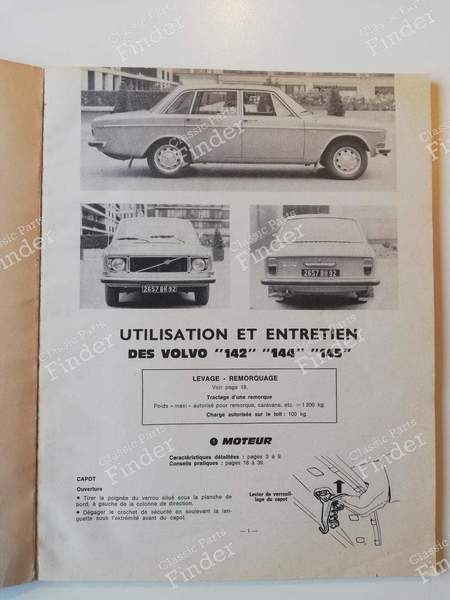 RTA Séries 142 - 144 - 145 - VOLVO 140 / 164 - 1219- 1