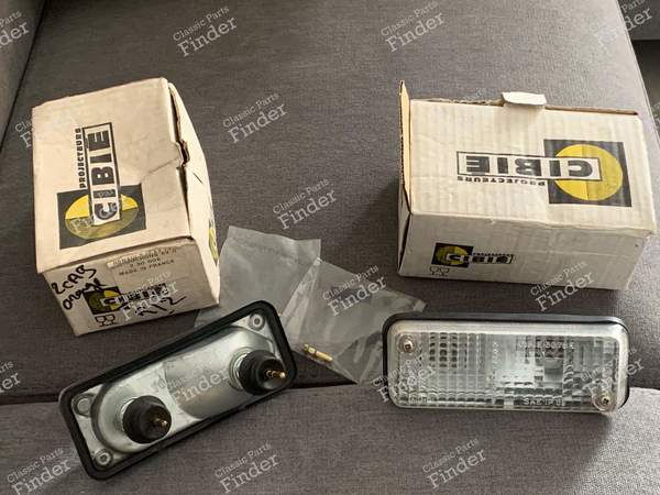 Blinker / Standlichter (weiß) - RENAULT 12 / Virage (R12) - 3076- 1