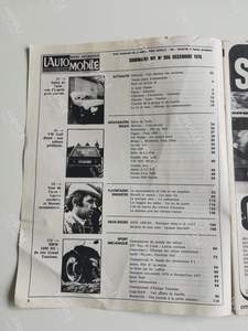 L'Automobile Magazine - #366 (Dezember 1976) - VOLKSWAGEN (VW) Golf I / Rabbit / Cabriolet / Caddy / Jetta - #366- thumb-1