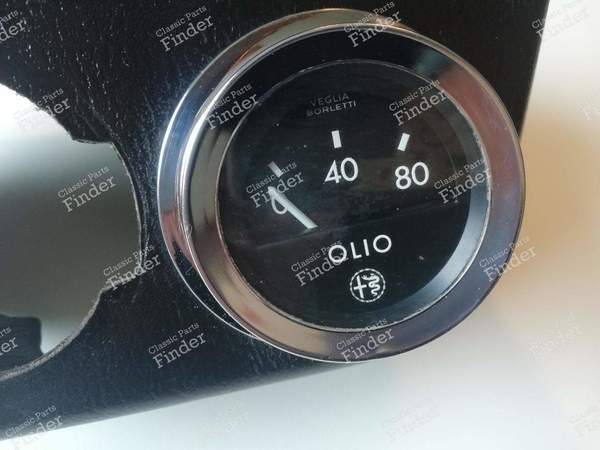 Indicateur d'huile avec boîtier - ALFA ROMEO Giulia Sprint GT / GTV / GTC / GTA (105/115 Coupés) - 105136401300 / 105.28.61.254.000 (Gehäuse)- 3