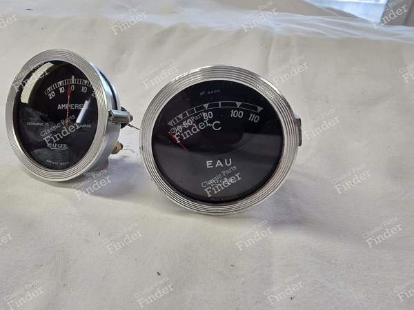 Jaeger Wasserdruck-Amperemeter-Set - BUGATTI Type 46 - 2