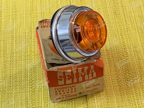 Orange "yoghurt pot" flashing tail light - CITROËN Ami 6 - 599- 2