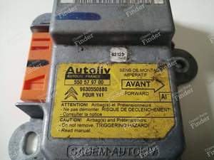 Front airbag management unit - CITROËN XM - 9630550880 (Y41) / 550579700- thumb-2
