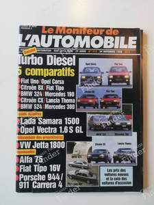 Le Moniteur de l'Automobile - 24. November 1988 - CITROËN CX