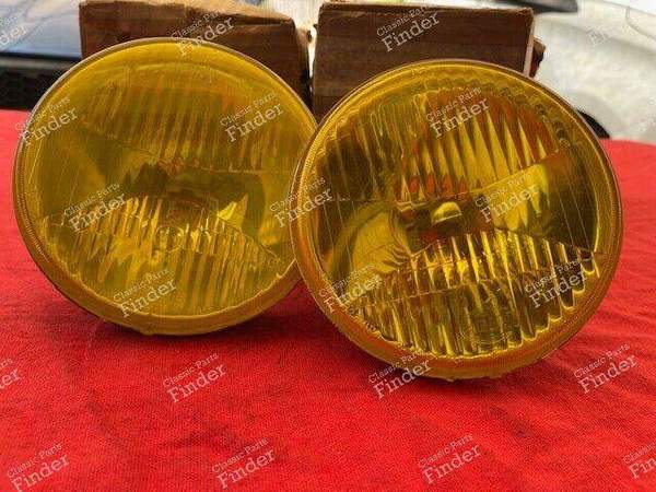 Pair of yellow headlights for BMW or others - BMW 2800 CS/2.5 CS/3.0 CS/3.0 CSI/3.0 CSL (E9) - 0