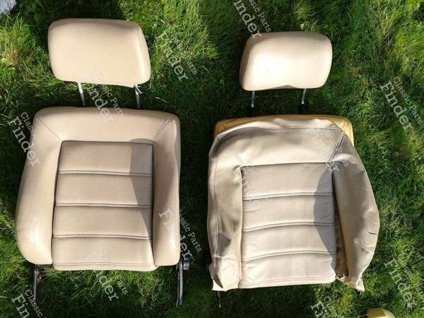 Height-adjustable front seats + Golf Cabriolet bench seat - VOLKSWAGEN (VW) Golf I / Rabbit / Cabriolet / Caddy / Jetta - 165881105H (?) / 155881045A- 7