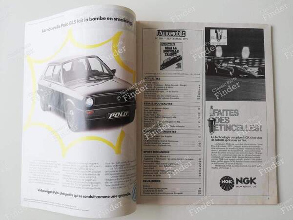 L'Automobile Magazine - Septembre 1979 - SIMCA-CHRYSLER-TALBOT 1307 / 1308 / 1309 / Alpine - #399- 1