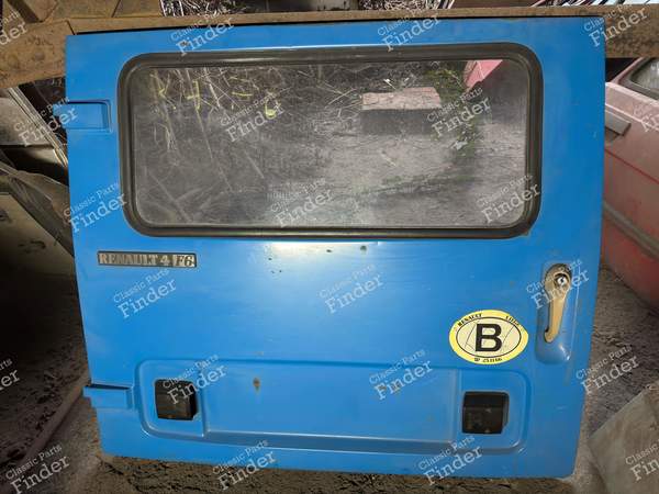 Trunk door version F6 - RENAULT 4 / 3 / F (R4) - 0