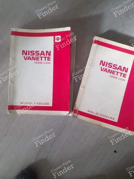 Workshop manuals - NISSAN Vanette (C22) - SP442F- 0