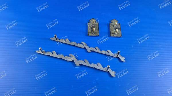 Paar Sigillen Monogramm Aufnäher PININFARINA - PEUGEOT 406 Coupé - 2