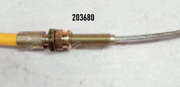 Pair of secondary handbrake cables - PEUGEOT 305 - 203680- 2