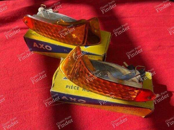 Pair of original new orange AXO DS 19 or 21 turn signals 1956 to 1967 - CITROËN DS / ID - 1