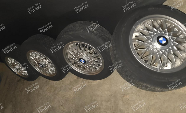 Set de 4 jantes BBS - Version IX - BMW 3 (E30) - 1779312 / 357ET45- 1