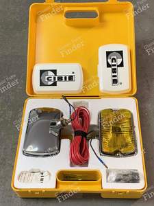 Complete set Cibié Iode 35 Fog lamps - RENAULT Fuego