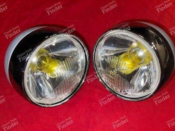 Pair of ball headlights - CITROËN DS / ID - 0