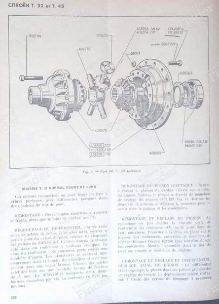 Technische Zeitschrift SERVICE 1946 - CITROËN Type 45 - 12/1946- 4