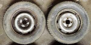4 jantes en acier - RENAULT 9 / Alliance / Broadway / 11 / Encore (R9 / R11) - 9345- thumb-7