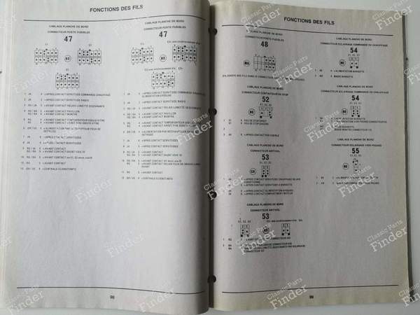 Elektrische Schaltpläne - N.T. 8018 - RENAULT 21 (R21) - 7711079864- 5