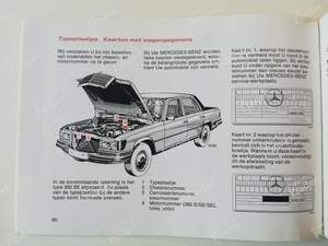 Owner's manual - Dutch - MERCEDES BENZ S (W116) - A1165843496 / 65004797- thumb-5