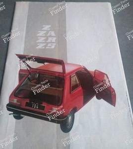 Oldtimer-Werbung für die Peugeot 104-Reihe - PEUGEOT 104 / 104 Z - thumb-1