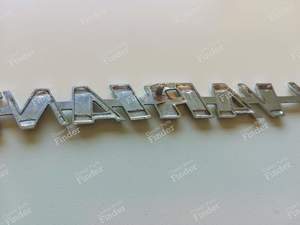 Trunk sign for Variant L - VOLKSWAGEN (VW) 1500 / 1600 (Typ 3) - 361853687G- thumb-6