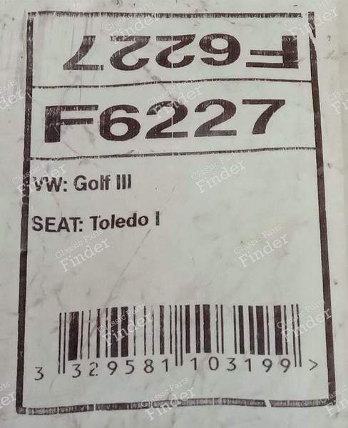 Ein Paar Schläuche vorne oder hinten links und rechts - SEAT Toledo - F6227- 2