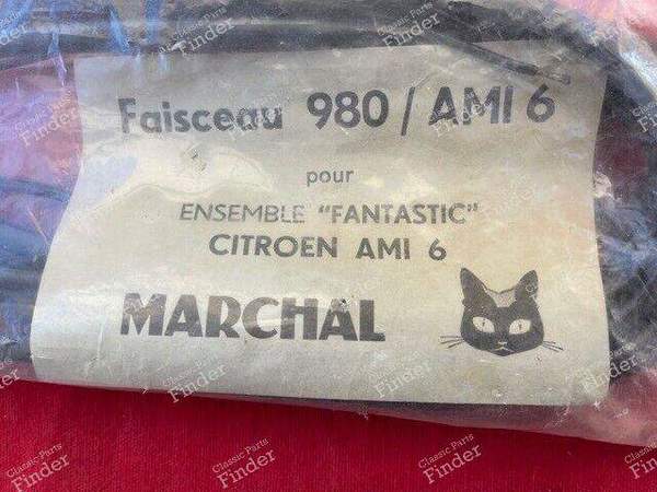 MARCHAL headlight clusters - CITROËN Ami 6 - 980- 1